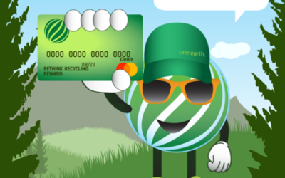Ask for payment on the One Earth Debit Mastercard!